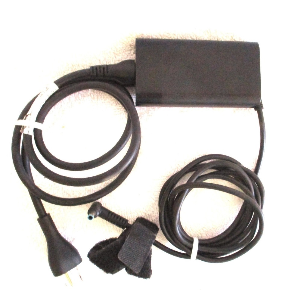 HP 65W AC Adapter Laptop Charger TPN-LA14 L23960-001 Blue Tip 19.5V 3.33A Black